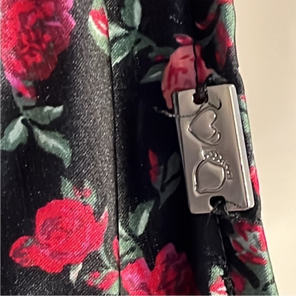 For Love & Lemons Floral Ruched Melrose Dress Sz S - Picture 8 of 10